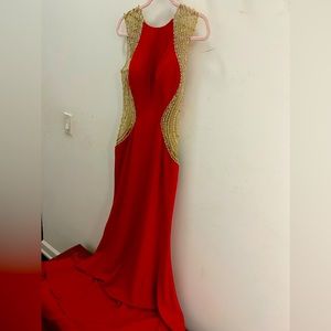 elegant evening dress size S